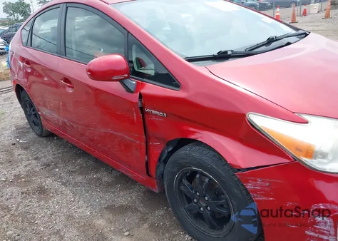 2012 Toyota Prius Two из США, поврежденный, VIN JTDKN3DU6C1502910